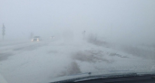68 километров М-5 в Башкирии закрыты из-за снежной бури