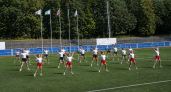 В Толбазах открыли спорткомплекс с футбольным полем и площадками для разных видов спорта