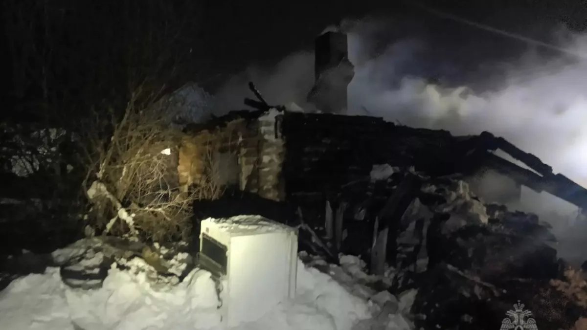 Дом полностью объят пламенем: три жертвы накануне праздника в Башкирии
