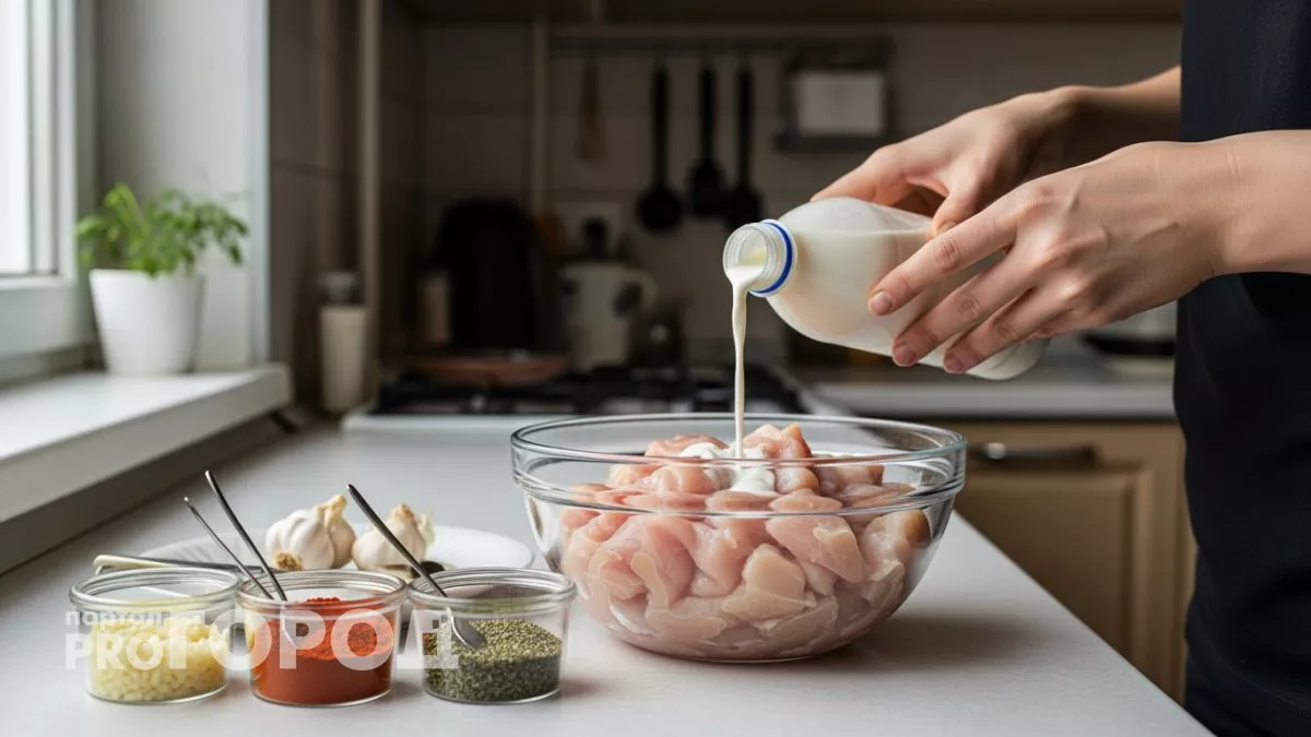 Кефир делает курицу мягче сливочного масла: готовлю по немецкому рецепту и получается идеально