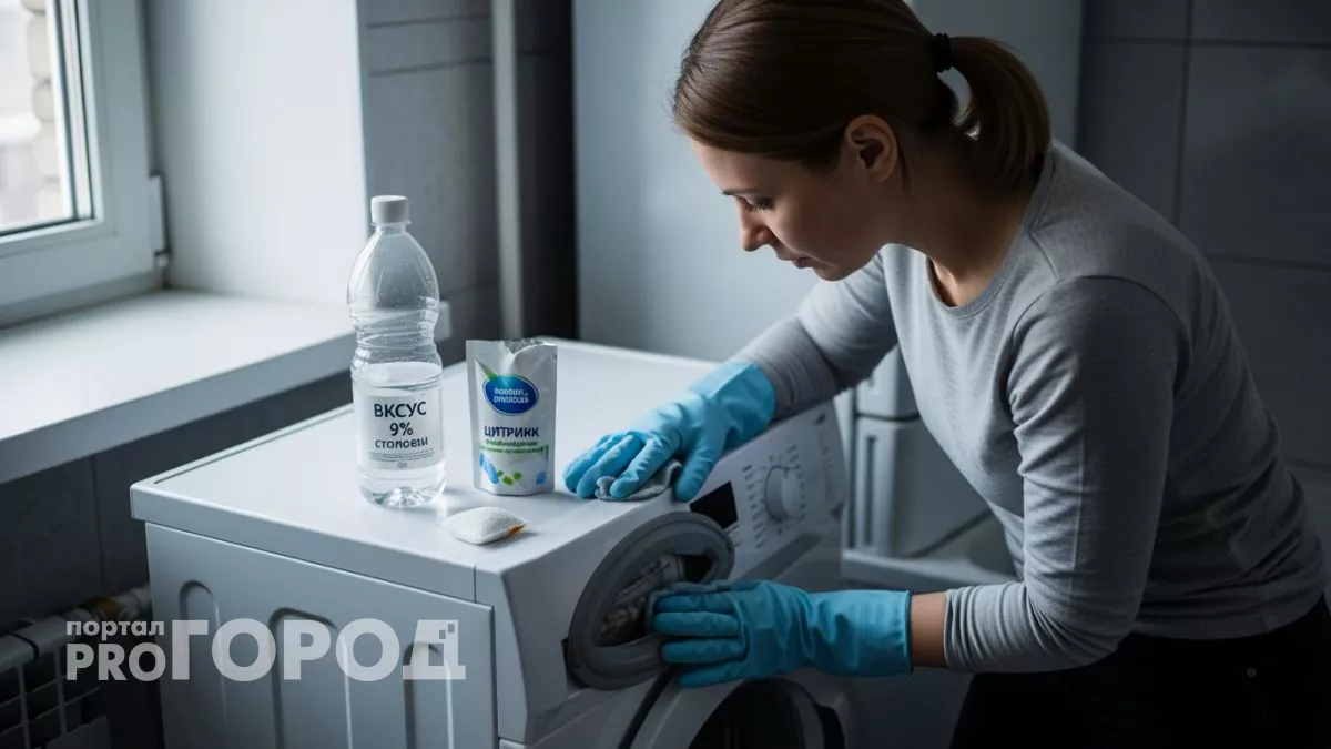 Две щепотки из кухонного шкафчика и стиралка перестала вонять как болото через одну стирку