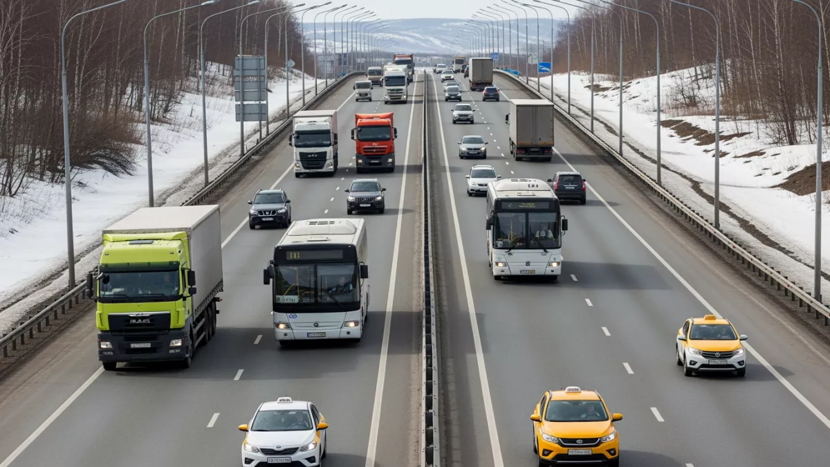 68-километровый участок трассы М-5 в Башкирии освободили от запретов