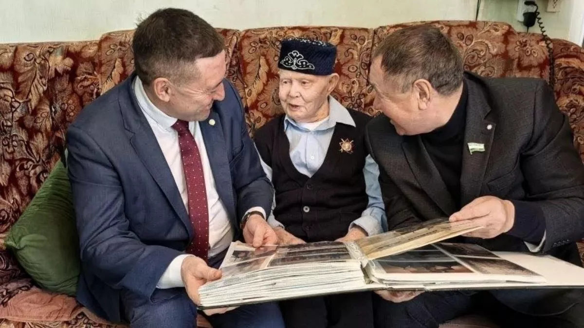 Ветеран получил высшую награду Башкирии в день 100-летия