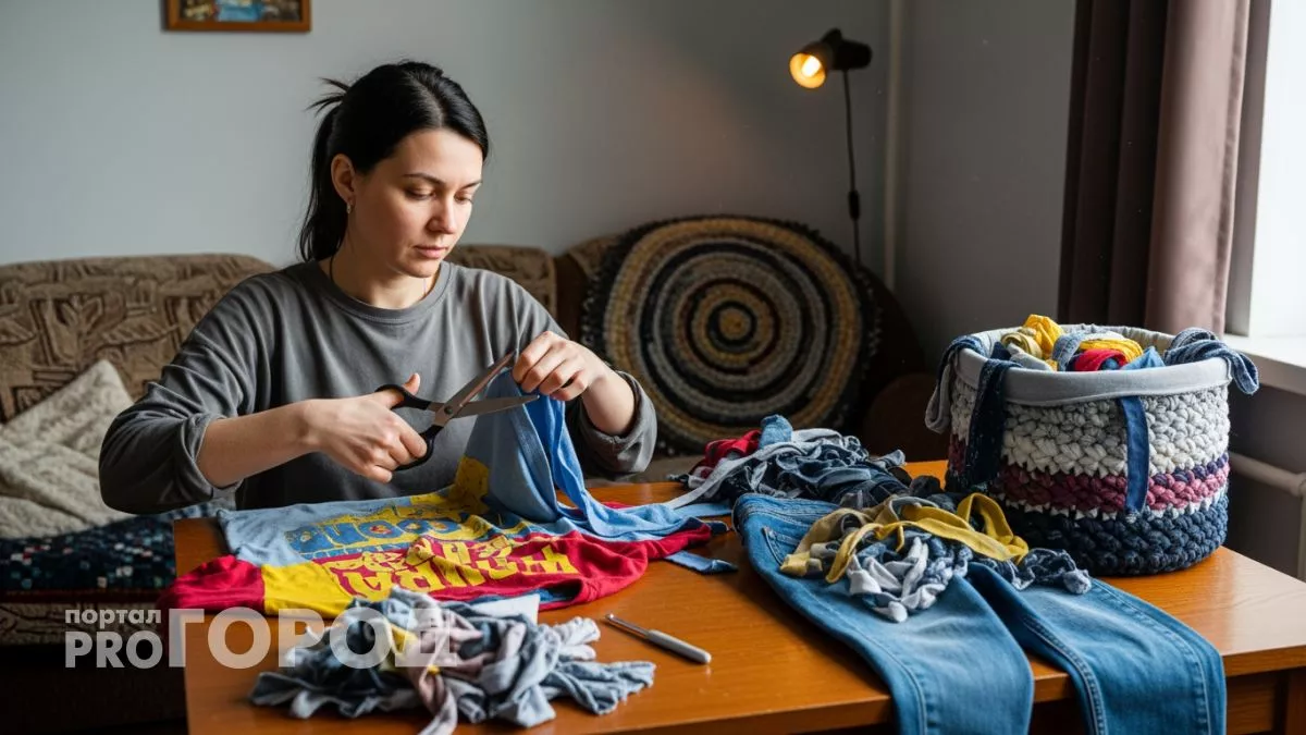 Старая футболка и час времени: создаю декор который соседи просят сделать и им