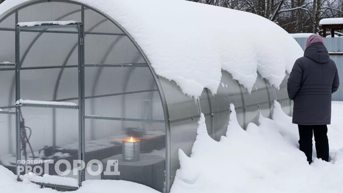 Опытные дачники молчат об этом хитром способе убрать снег с теплицы за минуту без лопаты
