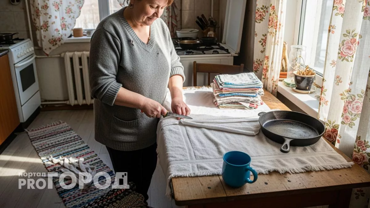 Потрёпанные полотенца превращаю в must-have для дома: 5 лайфхаков без иголки и ниток