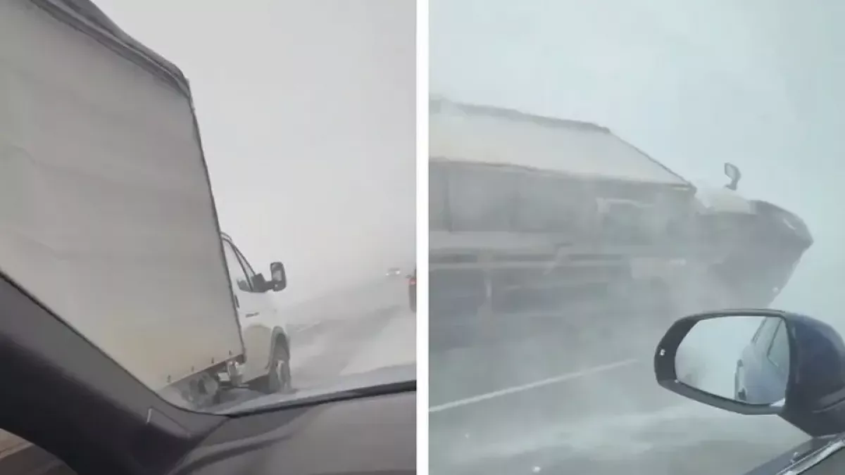 «Друг позвонил, попросил прикрыть» — и «Газель» опрокинуло ветром