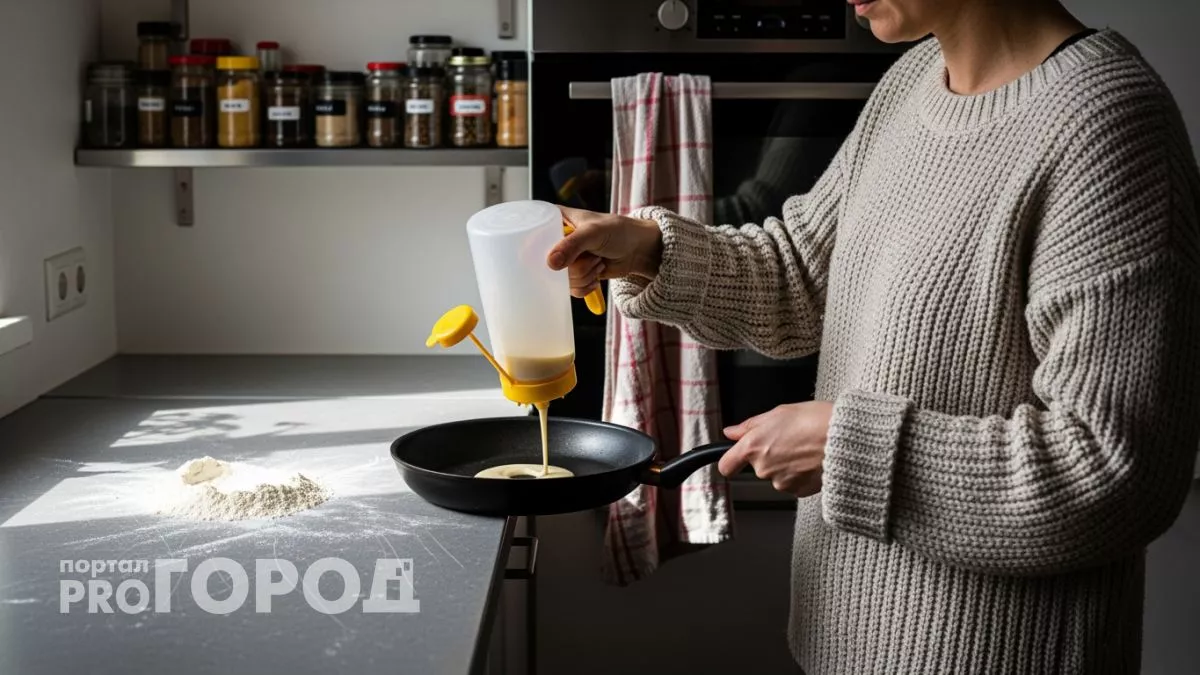 Хозяйки скупают эти 4 предмета из Фикс Прайс за 120 рублей — блины получаются как у профи
