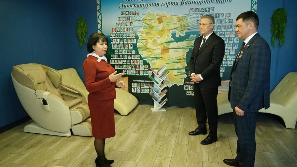 В башкирском селе библиотеку превратили в музей науки с релакс-зоной