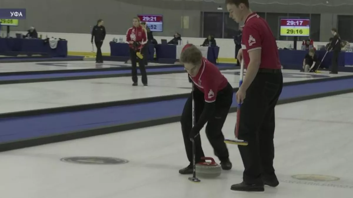 Уральские кёрлингисты разгромили москвичей в финале Универсиады в Уфе