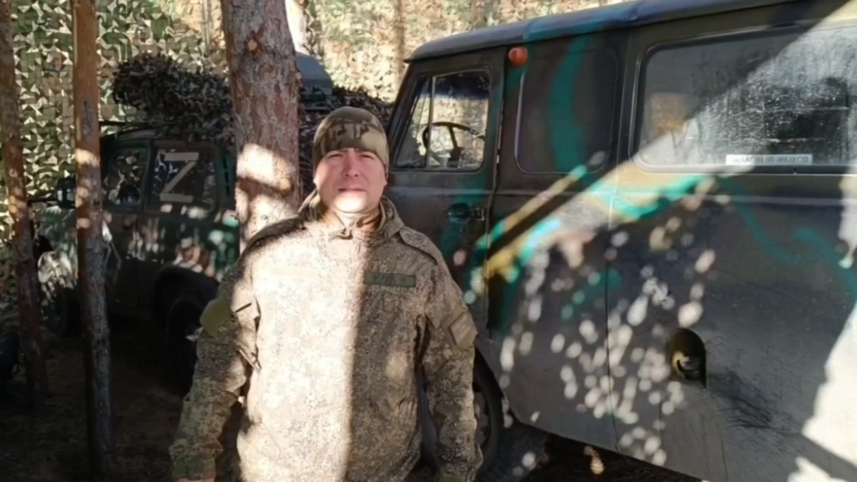 Коллеги привезли мобилизованному «Мухе» из Башкирии УАЗ на передовую