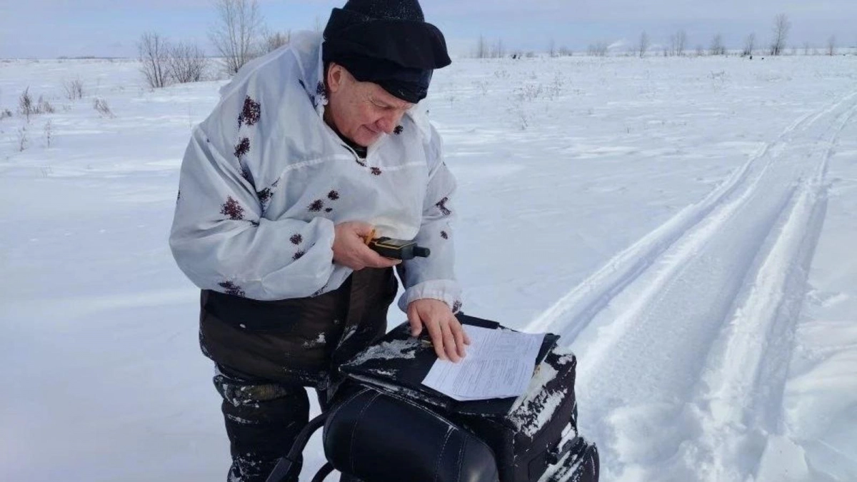 Инспекторы на лыжах и снегоходах подсчитали диких животных Башкирии