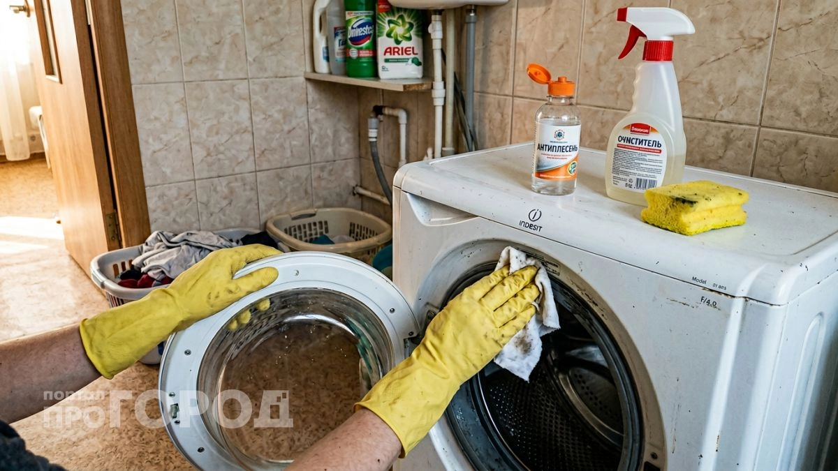 Мастер слил секрет как убрать черноту с резинки стиралки одним составом за раз