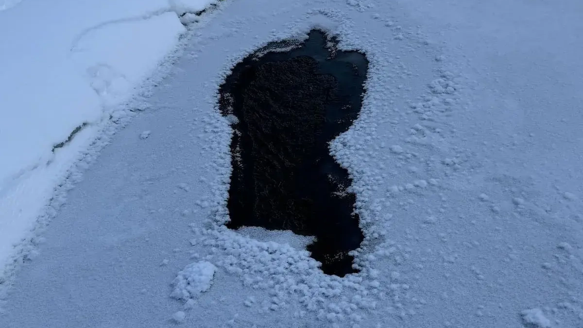 В Башкирии закрыли последнюю ледовую переправу из-за потепления