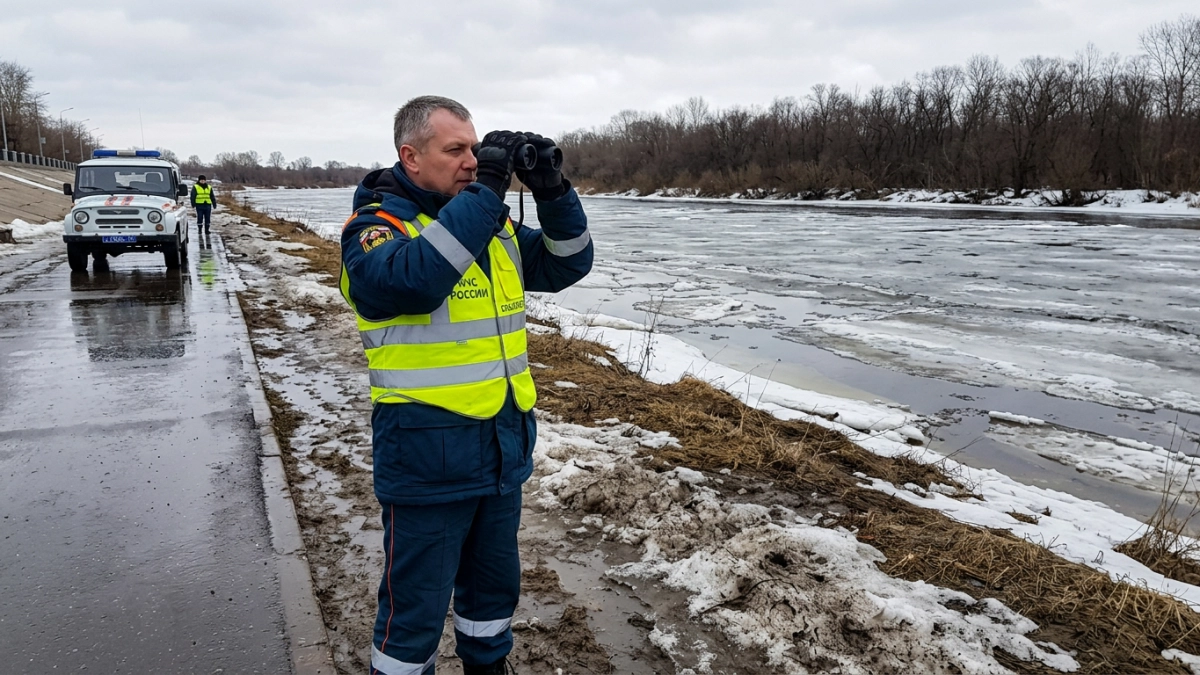 Облёт рек Башкирии перед паводком не выявил заторов в зонах риска