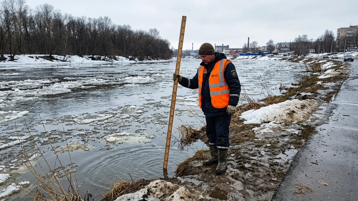 Реки в Башкортостане поднялись почти на метр за сутки: четыре района под угрозой