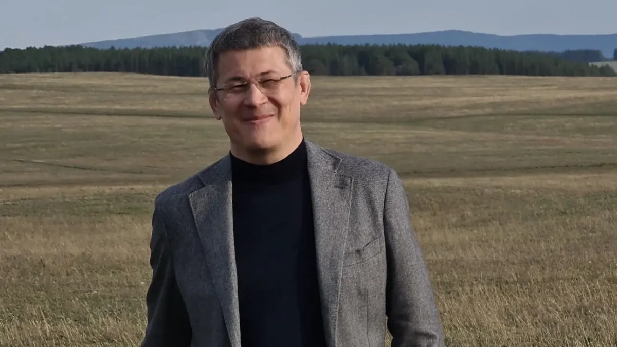 Глава Башкирии завёл щенка немецкой овчарки по кличке Саладин