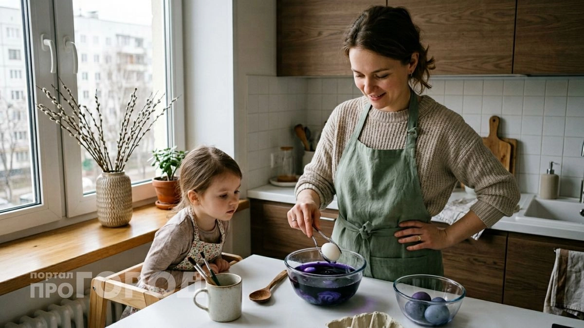 Забыла про магазинные красители — беру обычные продукты с кухни и получаю яйца в роскошных оттенках за копейки