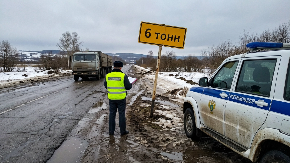 В Башкортостане апрельские ограничения для большегрузов: нагрузка на ось не более 6 тонн