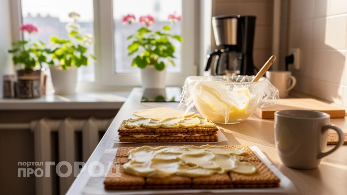 Делаю Наполеон на сковороде за 15 минут — крем тает на языке, а муж уверен что я купила его в кондитерской