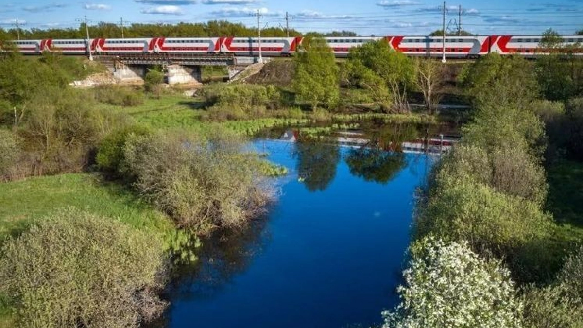 Двухэтажный поезд Уфа – Сириус встретил своего миллионного пассажира