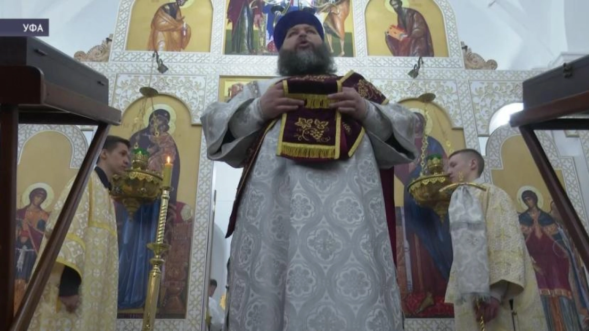 В церкви Александра Невского в Уфе впервые за 100 лет прошли богослужения