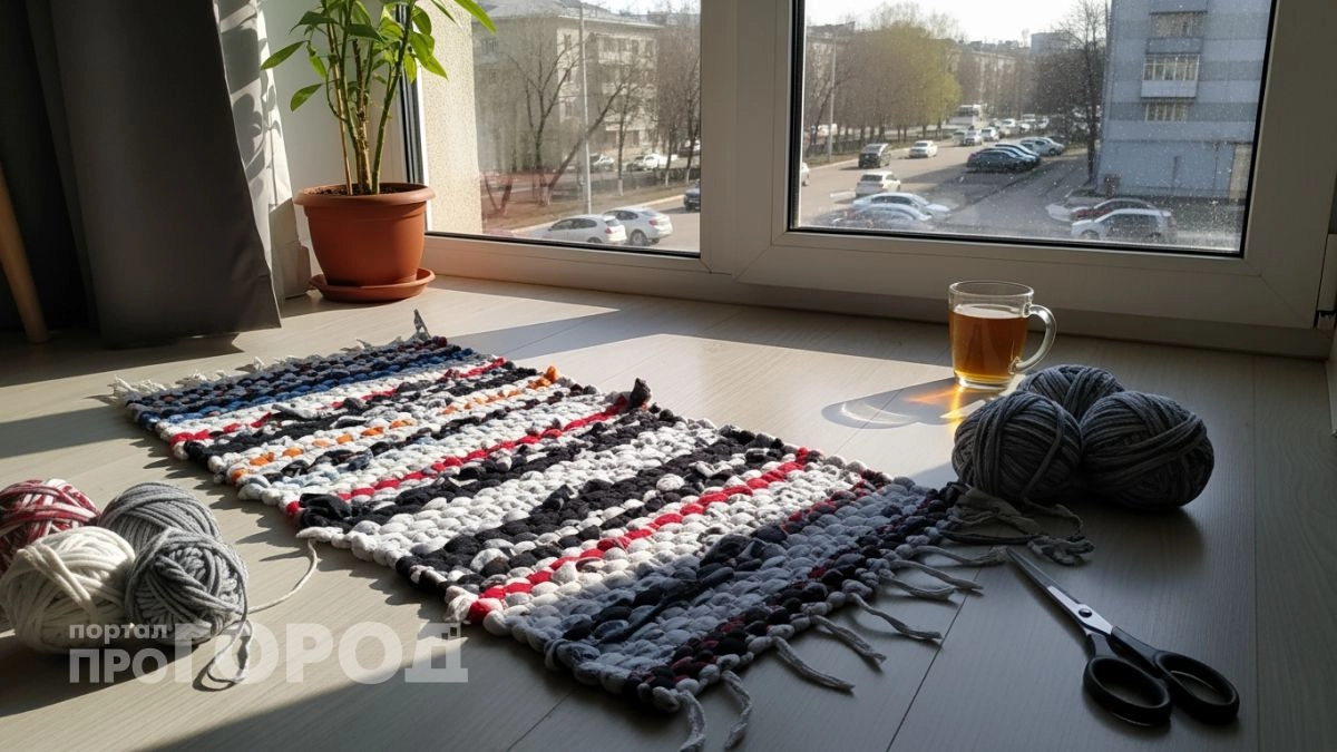 Перестала тратить деньги на магазинный декор: превращаю ненужные вещи в стильные коврики за один вечер