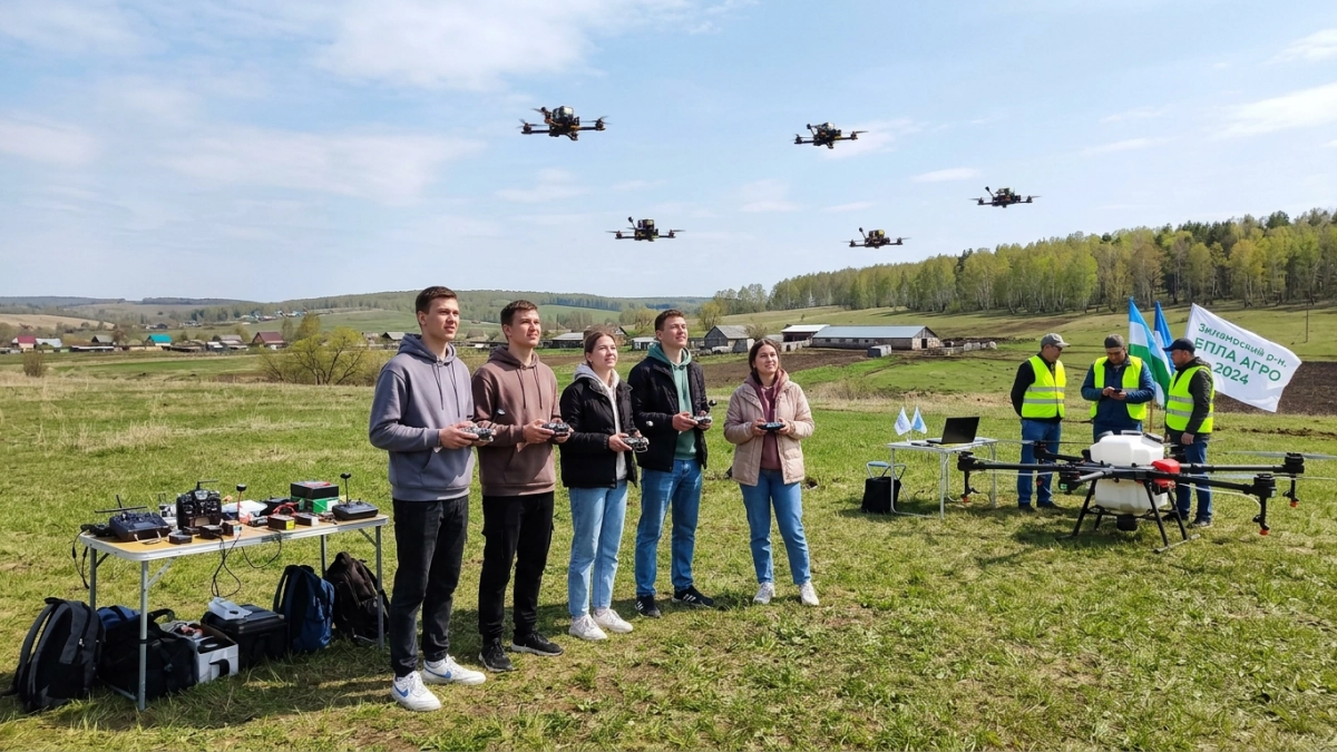 Студенты из Уфы победили в соревнованиях операторов БПЛА в Башкирии