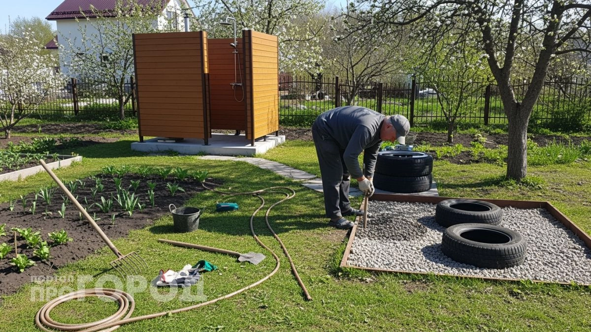 Строим летний душ за копейки: пять простых решений которые сэкономят десять тысяч рублей семейного бюджета