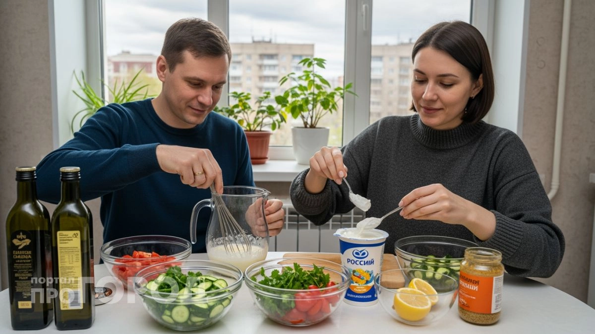 Перестала тратить деньги на майонез: готовлю полезную заправку из трех продуктов за минуту до подачи на стол