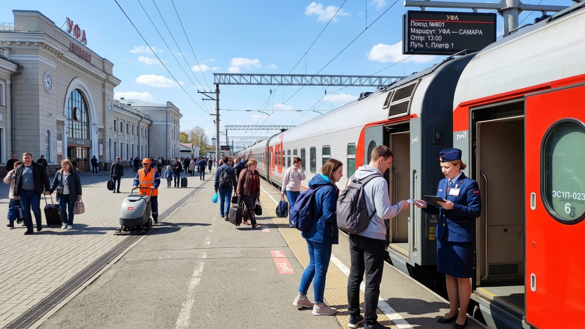 «Ласточки» свяжут Уфу с Самарой и Белорецком с 8 мая