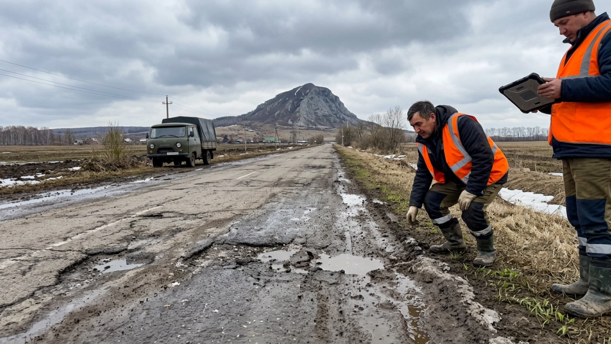 Хабиров выделил 50 млн на ремонт дороги к горе Торатау