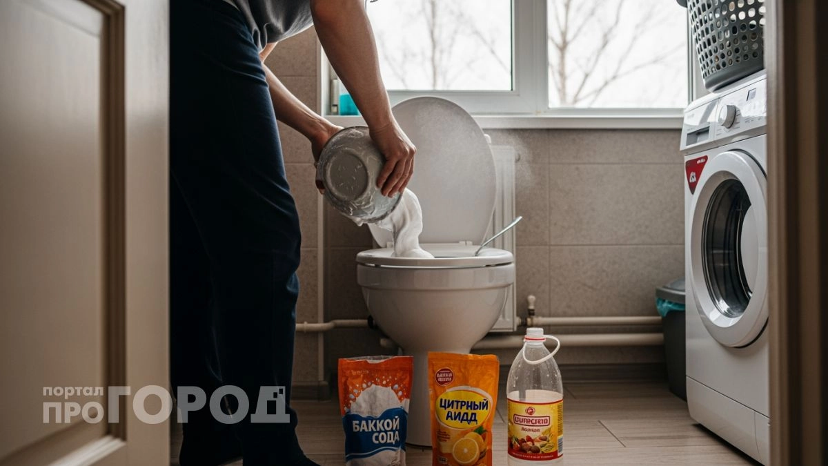 Забудьте про ершик и тяжелую чистку: залейте это в унитаз и через пять минут камень смоется без следа