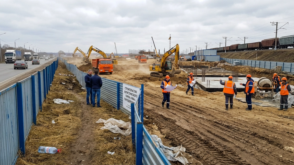 Под Уфой на трассе М-5 появится логистический парк со складами класса А