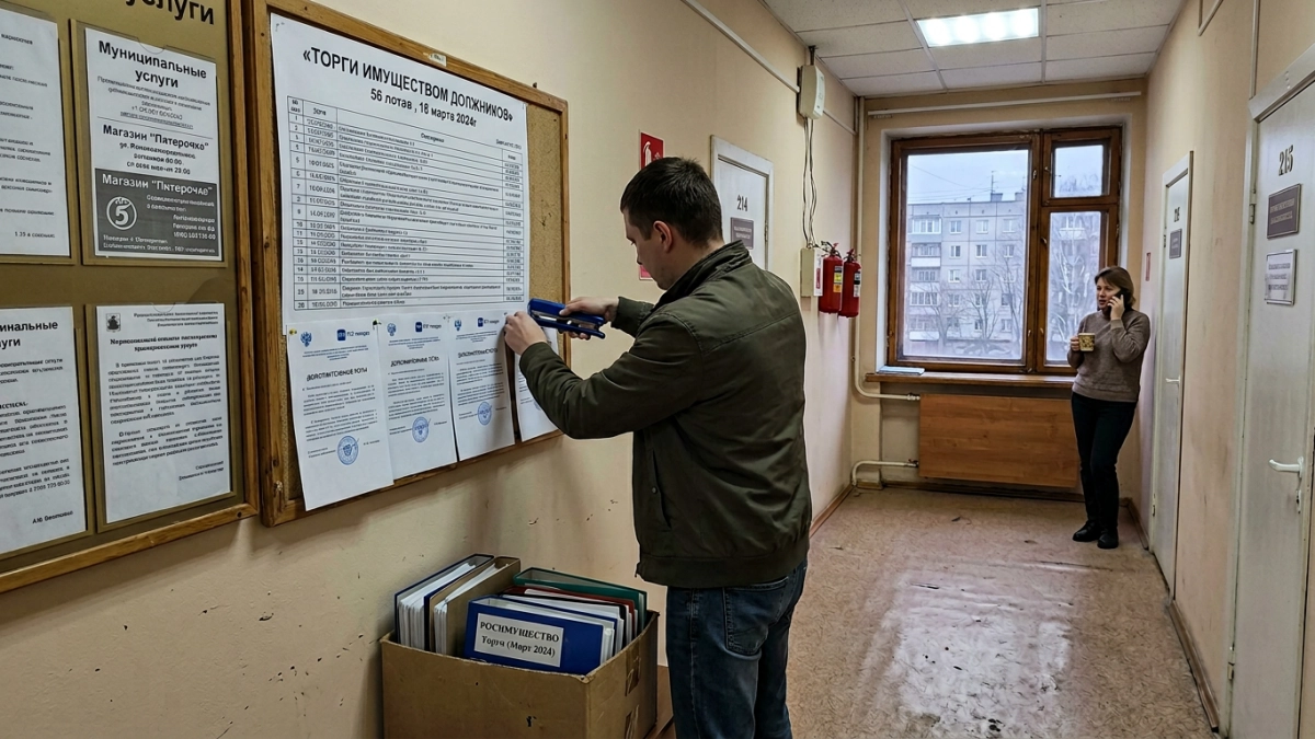 Росимущество выставило на торги 56 лотов должников в Башкирии