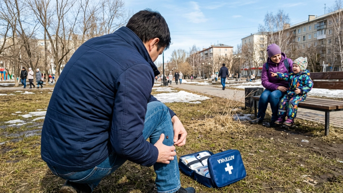 В Башкирии клещи укусили 327 человек — на 101 больше, чем год назад
