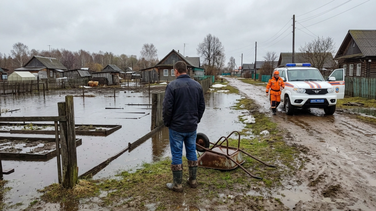 Паводок в Башкирии: под контролем МЧС пять ситуаций в четырёх районах