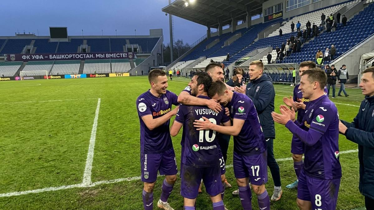 Гол Юсупова на 85-й минуте вывел «Уфу» из зоны вылета