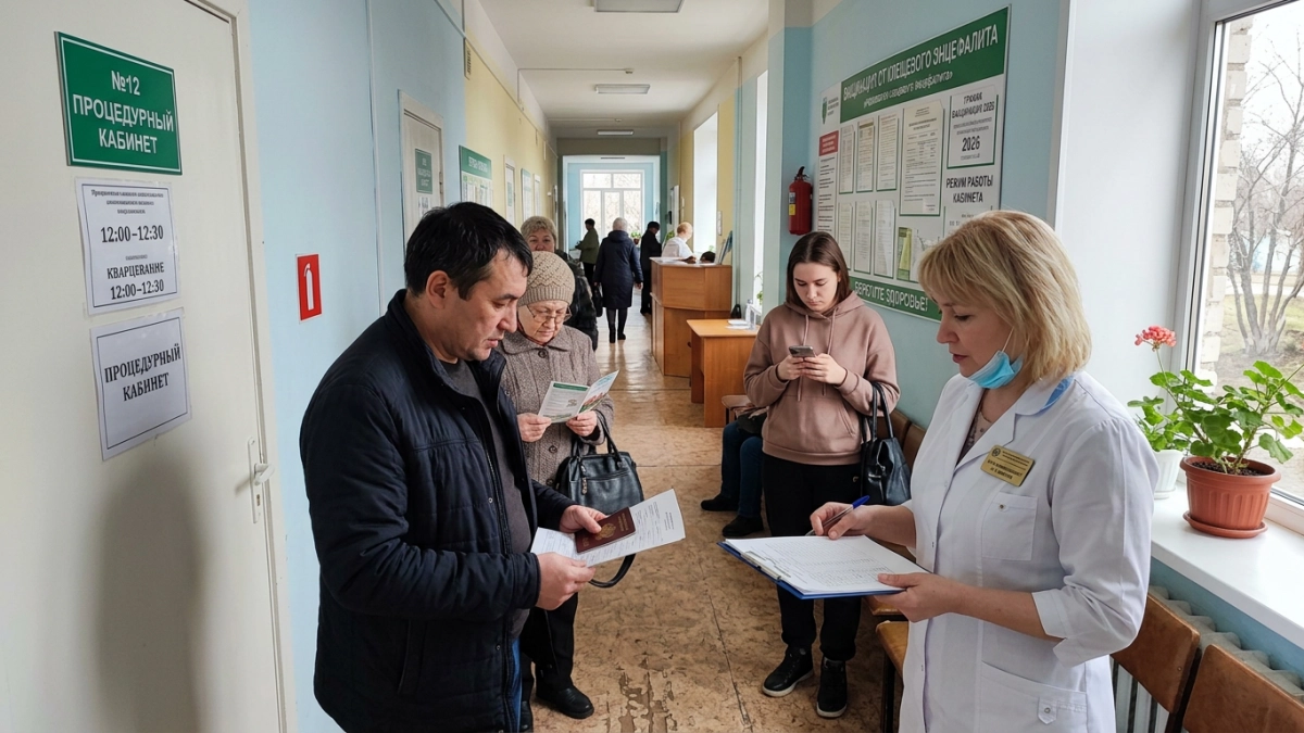 В Башкирии любой желающий может получить прививку от клещевого энцефалита бесплатно