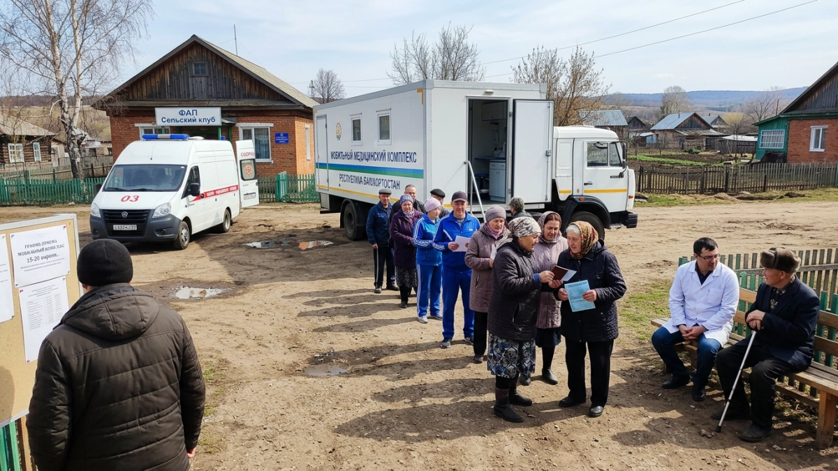 «Поезда здоровья» начали объезжать отдалённые сёла Башкирии с 20 апреля