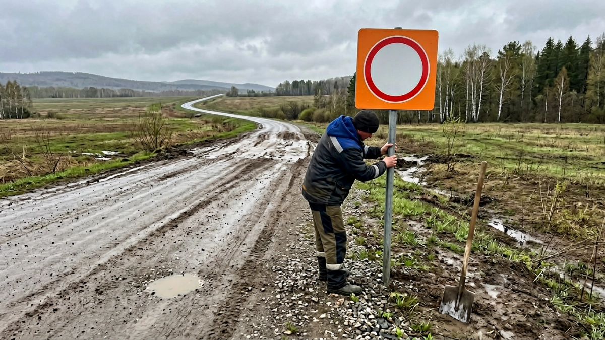 Паводок закрыл дороги в трёх районах Башкирии 20 апреля