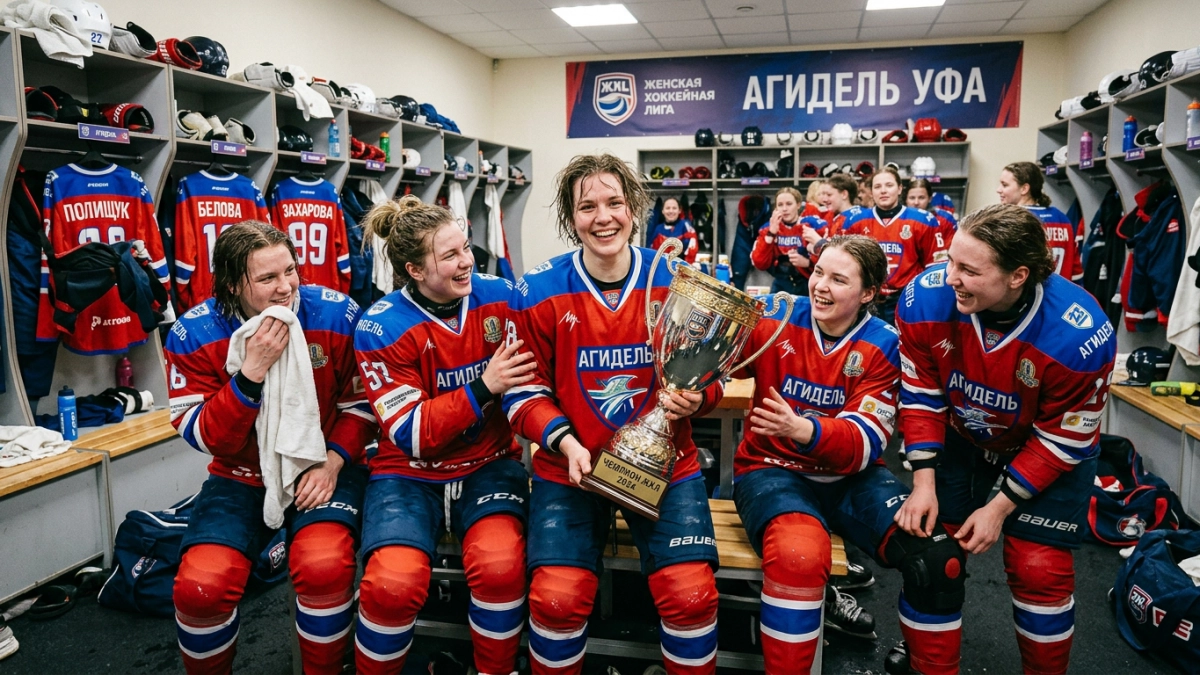 «Агидель» стала шестикратным обладателем Кубка ЖХЛ — Хабиров вручил награды