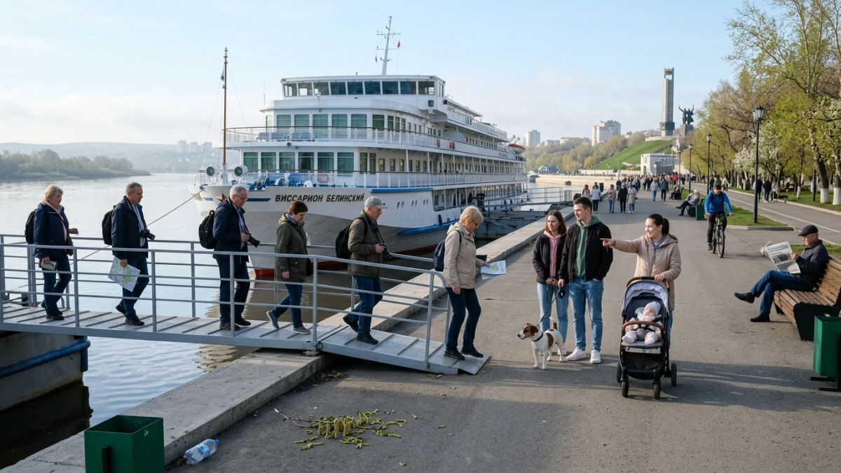 Речная навигация в Уфе откроется 24 апреля: первый лайнер уже 28-го