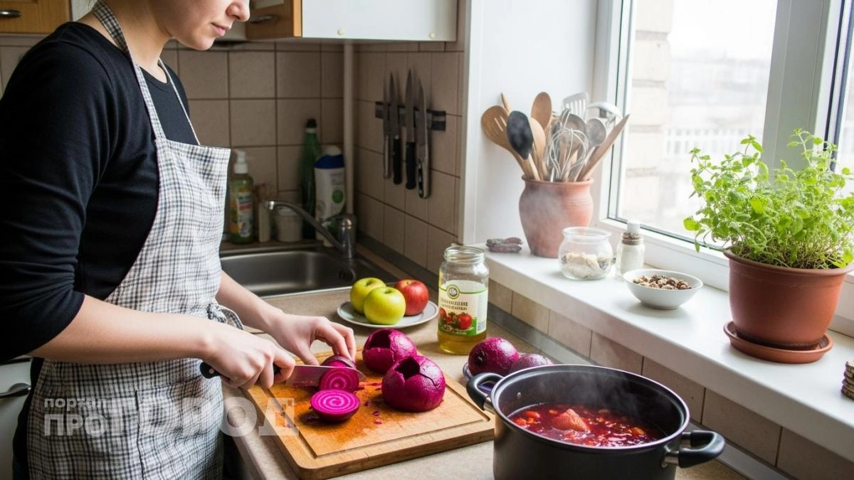 Хватит портить суп: узнайте единственный способ сохранить яркий цвет свеклы в борще без лишних сложностей