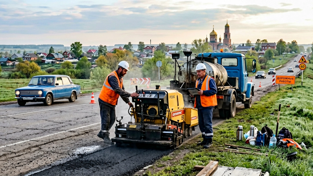 В Башкирии отремонтируют 3,5 км дороги к Белебею по нацпроекту