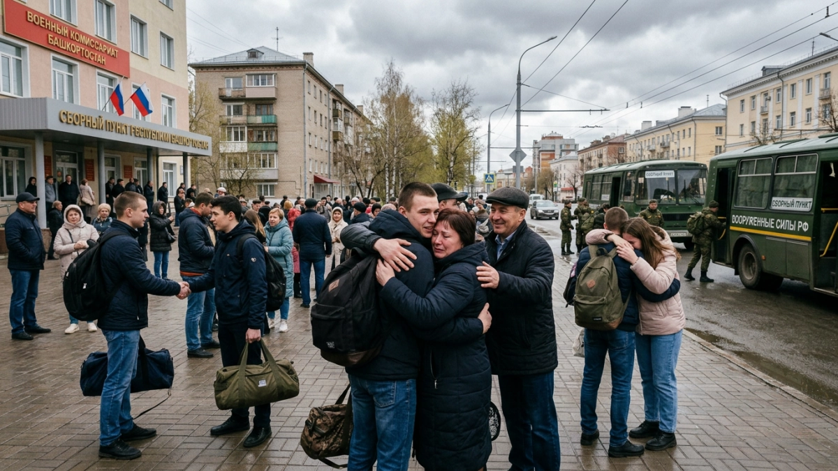 В Уфе проводили новобранцев: зампремьера напомнил, что служба стала короче