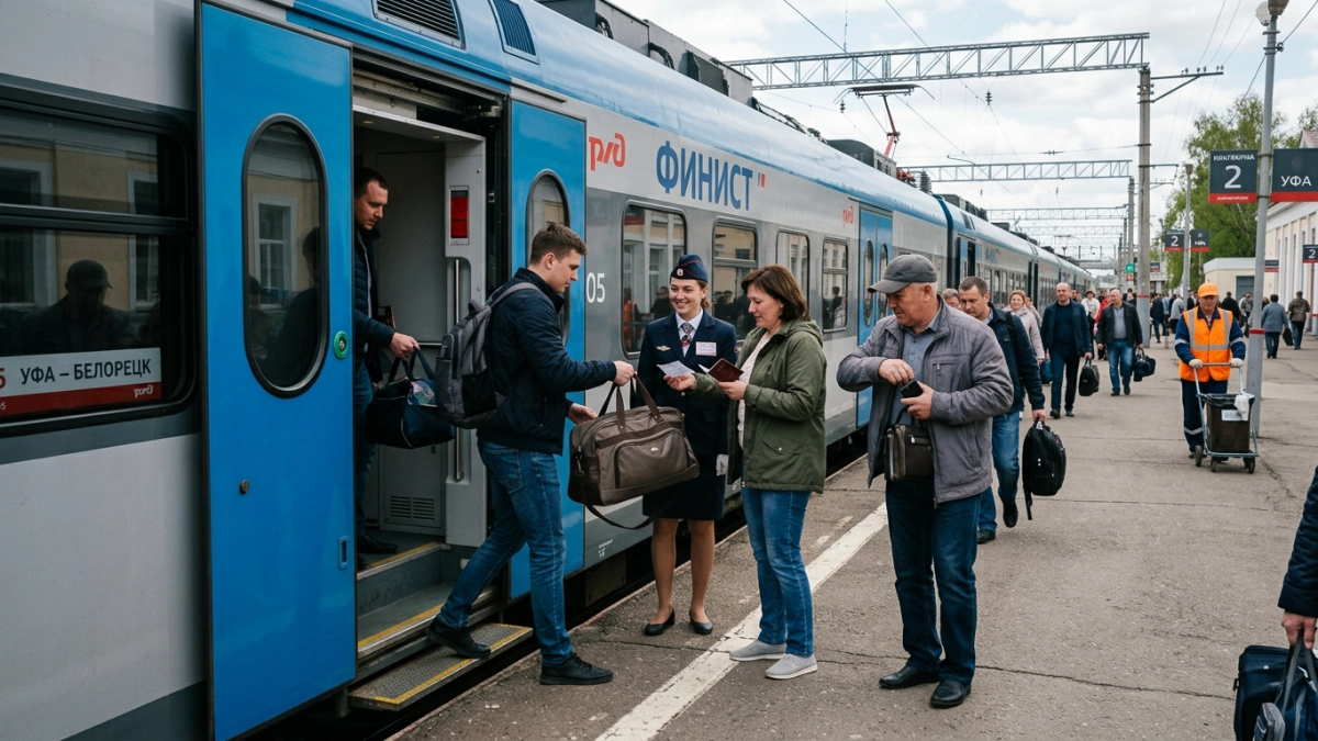 «Финист» сократит путь из Уфы до Белорецка на два часа