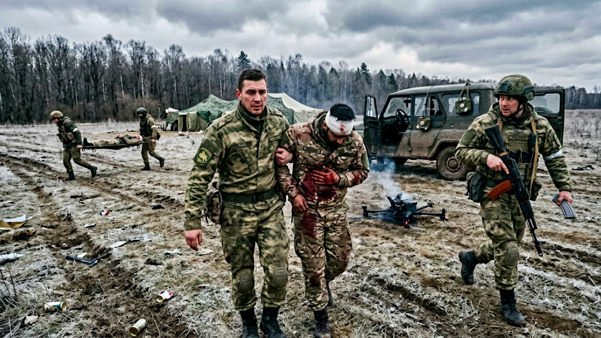 Боец из Башкирии сбил FPV-дрон автоматом и вынес раненых