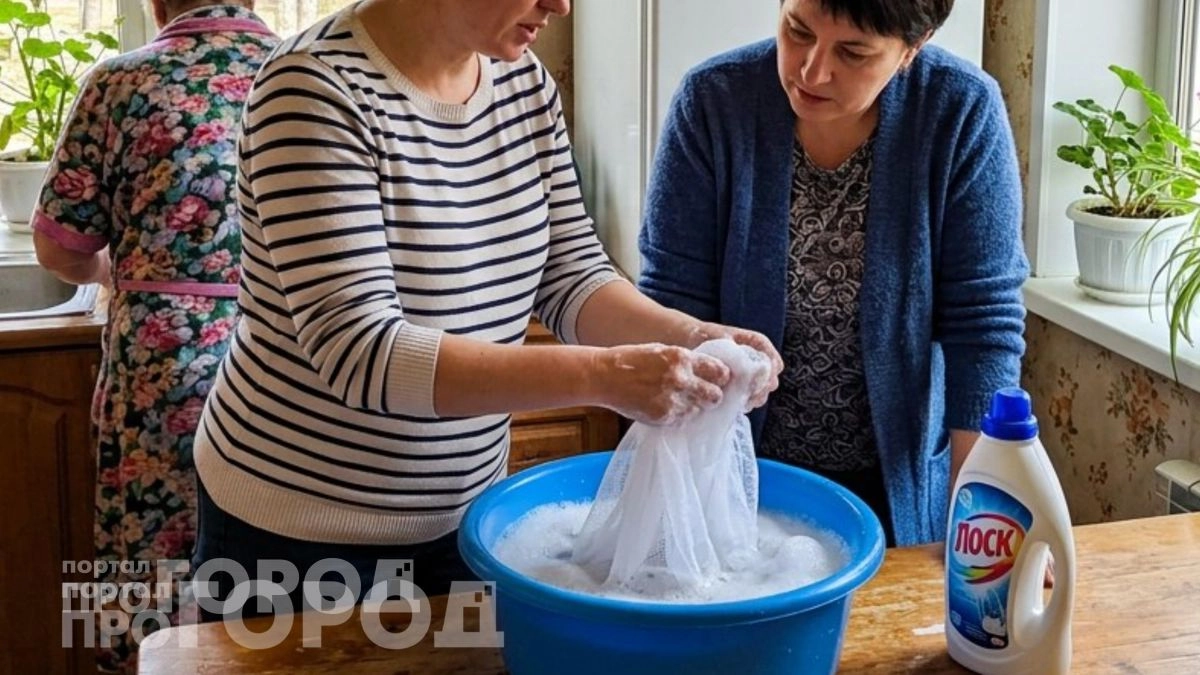 Вернула тюлю первозданный вид за 10 минут: копеечный состав убирает въевшуюся серость без дорогой химии