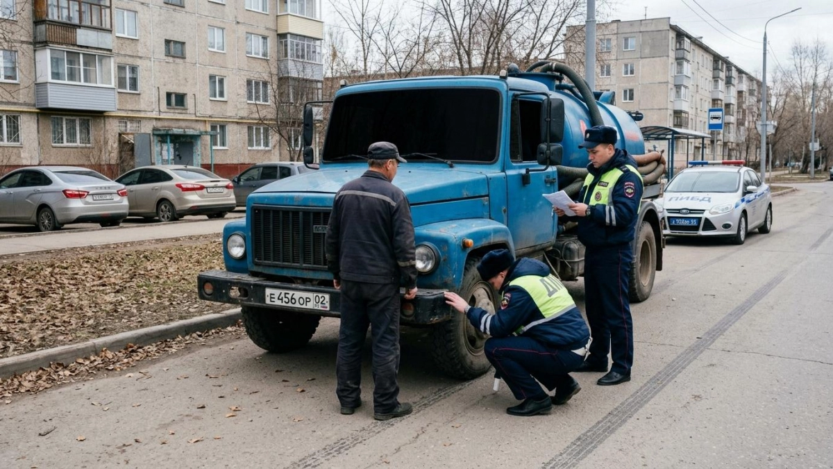 Уфимец пять лет ездил на тонированном ассенизаторе — ГИБДД нашли его через соцсети